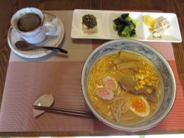 今週のランチ　ラーメン
